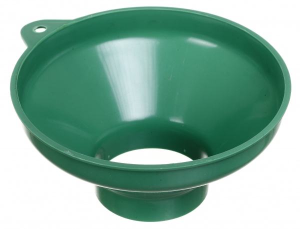 Лійка на банку широка синій