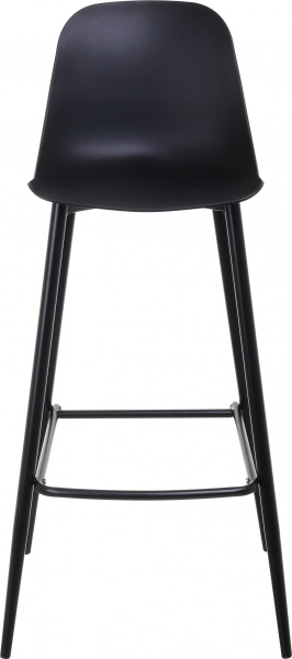 Стул барный slim черный