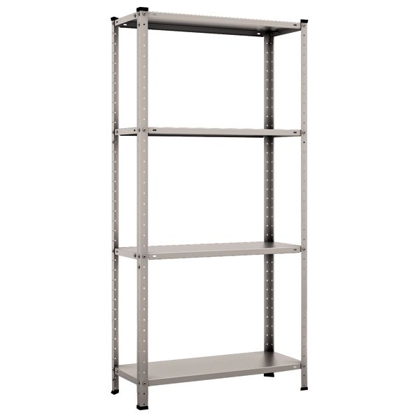 Стелаж металевий 150х75х30 см