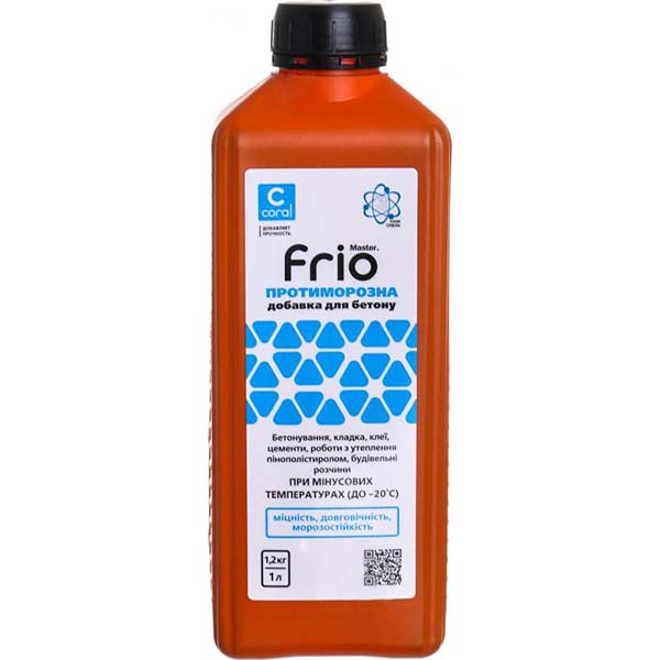 Протиморозна добавка Coral Master Frio 1 л