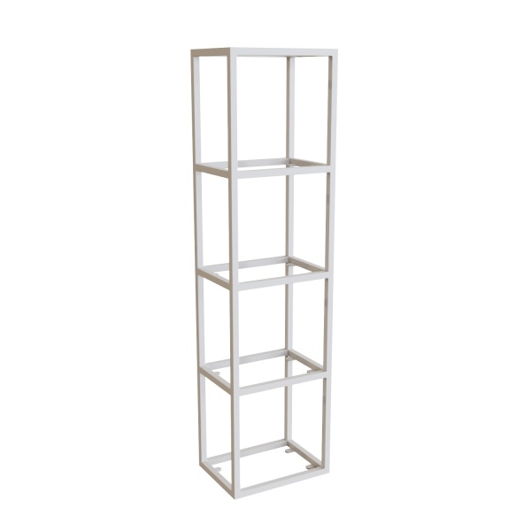 Стелаж Altstahl Cante 4 (250х340х1300) білий