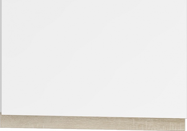 Шафа верхня з вітриною МС Джетта 40х72х31,7 см, білий діамант/дуб сонома Грейд