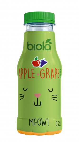 Нектар Біола Яблочно-виноградный 0,25 л 