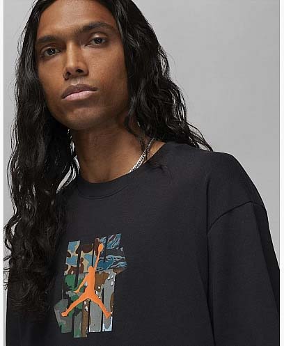 Футболка Jordan M J UNDFTD TEE DX4304-010 р.M чорний