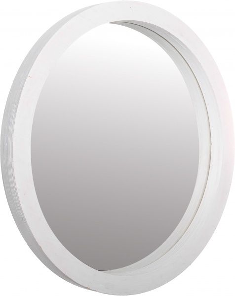 Дзеркало Woodville Рондо d43 см сосна білена SS003953 