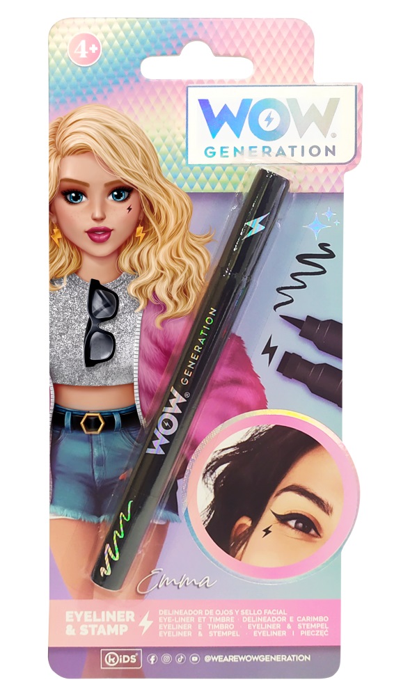 Подводка для глаз Kids Licensing + штамп в ассортименте