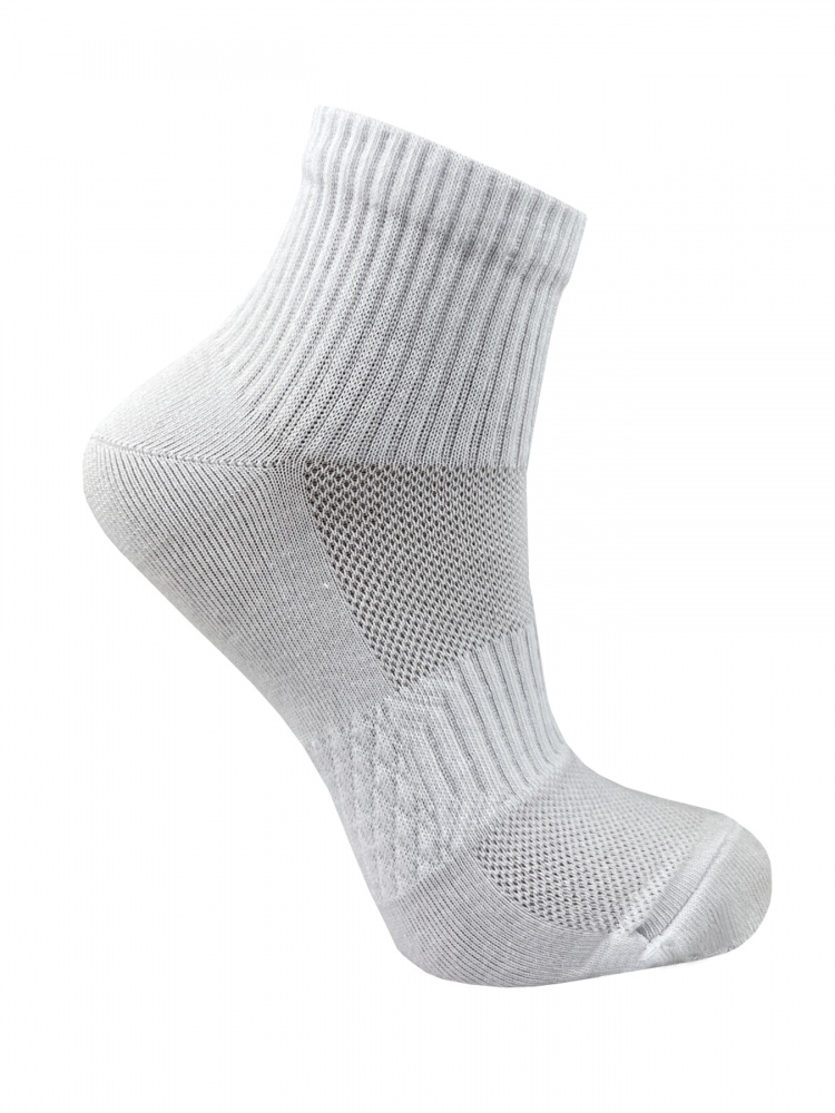 Шкарпетки жіночі Premier Socks Середні з резинкою та сіткою р.23-25 білий