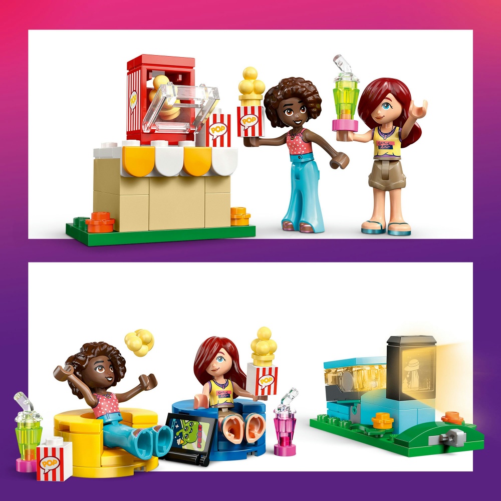 Конструктор LEGO Friends Вечір кіно з друзями 42642