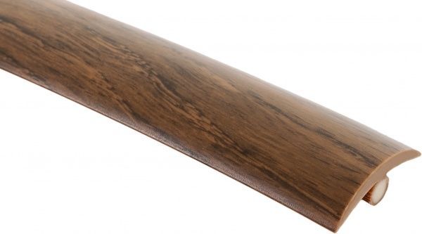 Плинтус гибкий Salag орех модена 4х37х3000 мм 