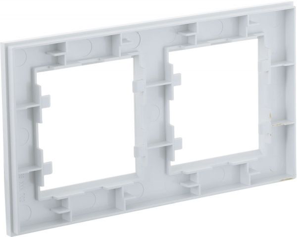 Рамка двухместная Makel Karea 00 горизонтальная белый