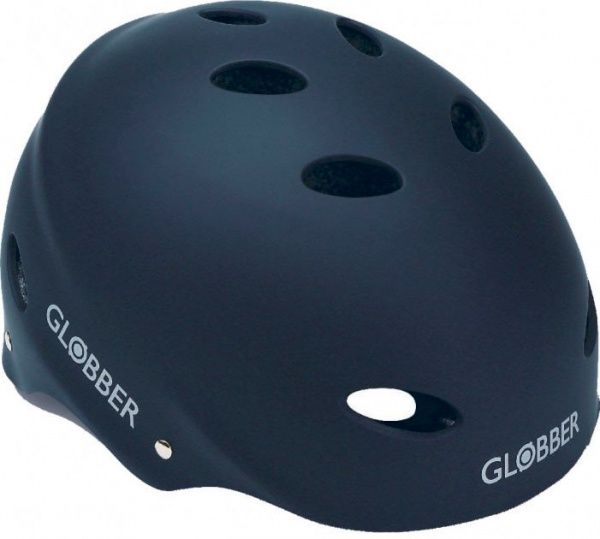 Шлем защитный Globber подростковый р. 57-59 черный