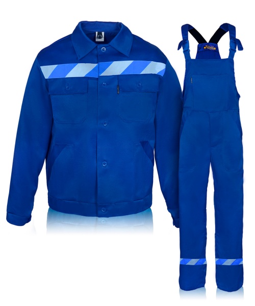 Костюм защитный Торнадо Евро р. 64-66 рост 3-4 01035св-64-3 васильковый