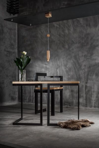 Світильник підвісний ADLUX Easy EP-1-O-I 1x10 Вт E14 дуб 