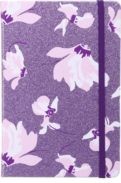 Блокнот Фиолетовый блеск с ручкой A5 80 листов