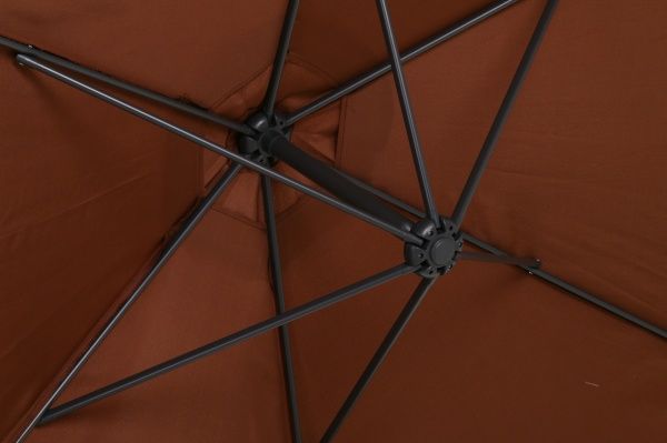 Зонт садовый Indigo с наклоном коричневый FNGD-03 3,5 м