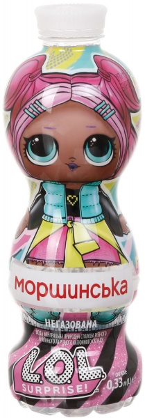 Вода Моршинська негазированная Toy Bottle LOL 0.33 л