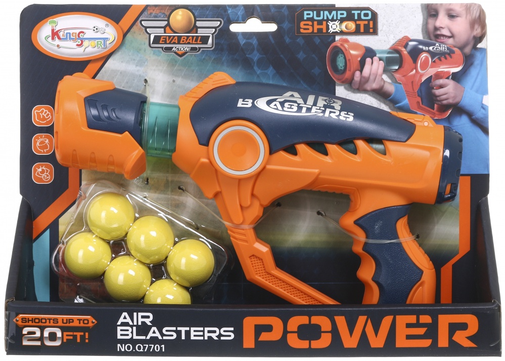 Бластер KingSport механический с мягкими мячиками OTG0932397