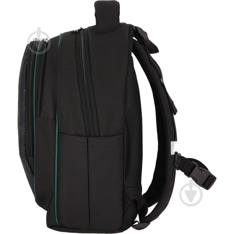 Рюкзак школьный Bagland #Школа Butterfly Green Ball 21 л 56566 чорний 1461