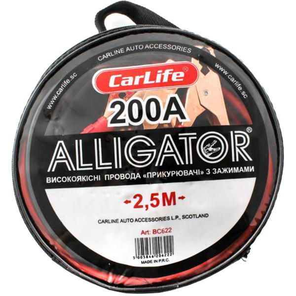 Провода прикуривания CarLife BC622