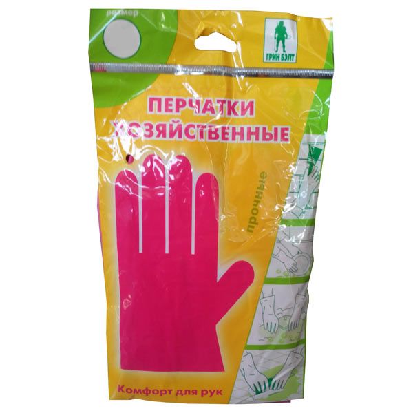 Перчатки латексные хозяйственные хозяйственные 06-042