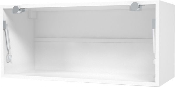 Шкаф верхний модифицированный с подъёмником 800x360x300 мм белый 