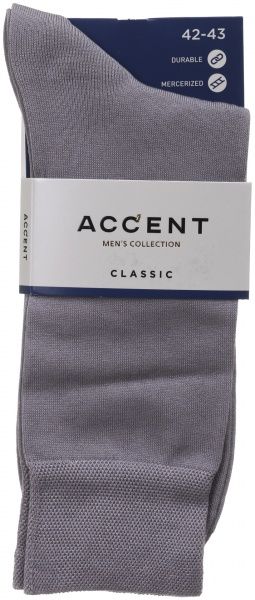 Шкарпетки чоловічі Акцент 0 0078 333 р. 27-29 