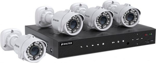 Комплект видеонаблюдения Baltea KIT 2MP 4BULLET 1TB 