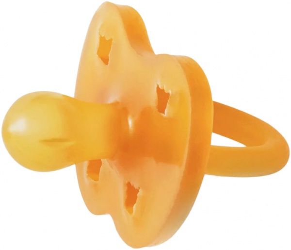 Соска-пустышка Hevea круглая CROWN 0-3