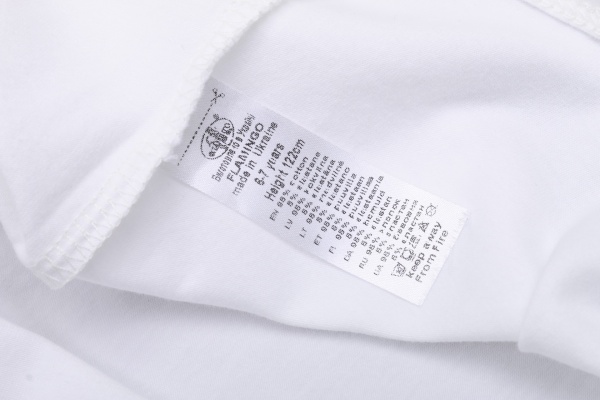 Футболка для дівчинки Фламінго р.140 білий із принтом 808-421 