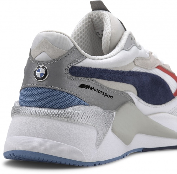Кроссовки Puma BMW MMS RS-X 30649801 р.9,5 белый