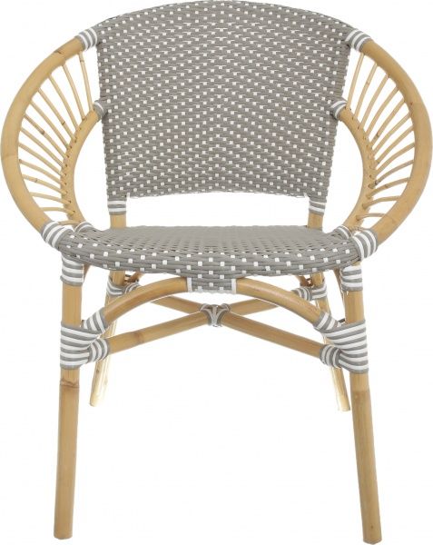 Стул Cruzo Хотин 78x70x61 см бежевый с серым 