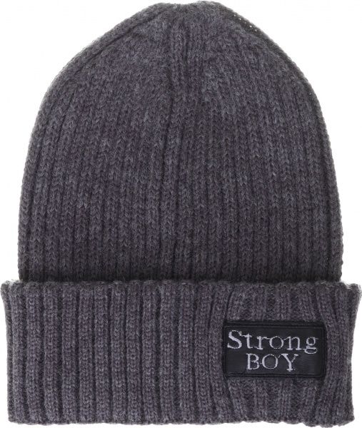 Шапка для мальчиков Pompona р.52-54 серый 20 Z P 109 