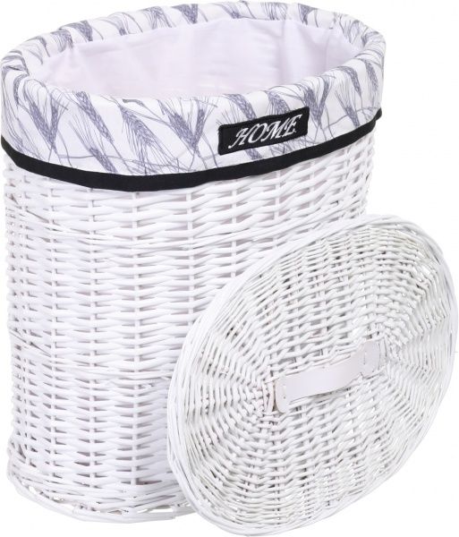 Кошик плетений Tony Bridge Basket з текстилем 44х30х48 см HQN20-2CD-2 