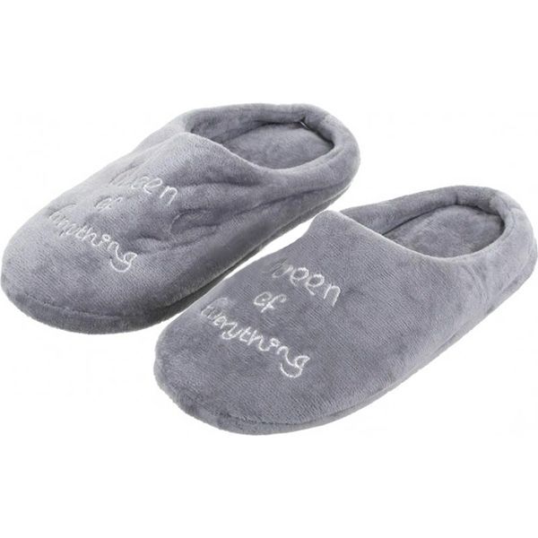 Капці домашні La Nuit Home Квін р. 36/37 сірий 