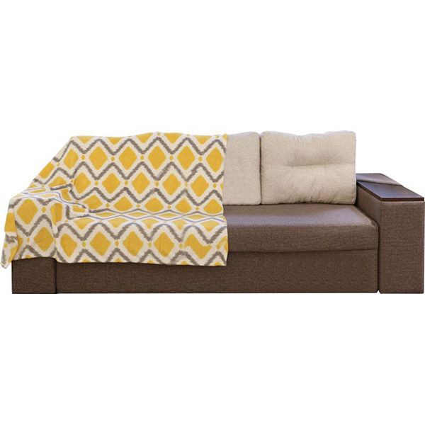 Плед Ромби жовті 160x200 см жовтий UP! (Underprice) 