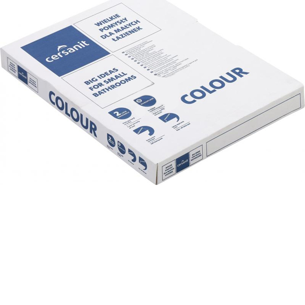 Сиденье для унитаза Cersanit COLOUR серое 10008