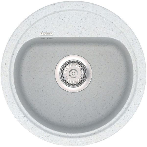Круглая кухонная мойка Vankor Lira LMR 01.44 Sahara