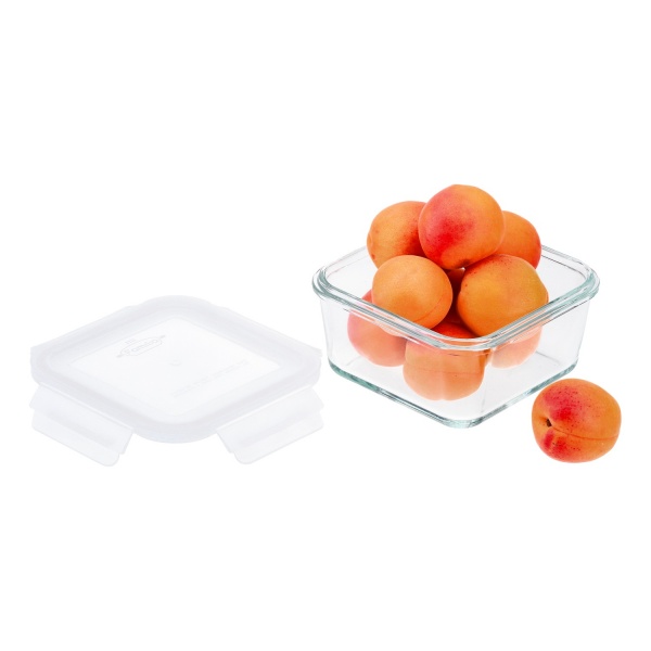 Контейнер Nested 1 л квадратний білий miFamilia