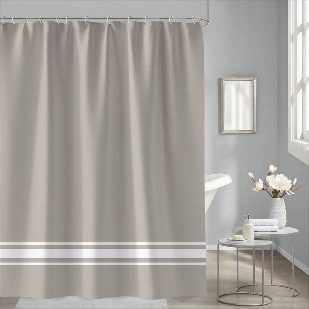 Шторка для ванны Trento Cappuccino 240х200 см бежевая