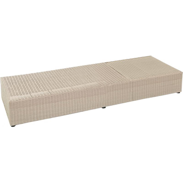 Лежак Rattwood зі штучного ротангу 8526 71x207 см