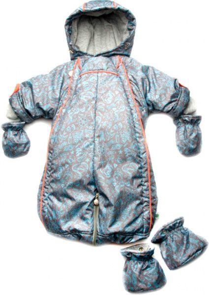 Комбінезон дитячий Модний Карапуз трансформер сірий р.62 03-00698-1 