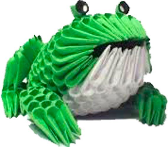 Оригами Strateg Лягушка