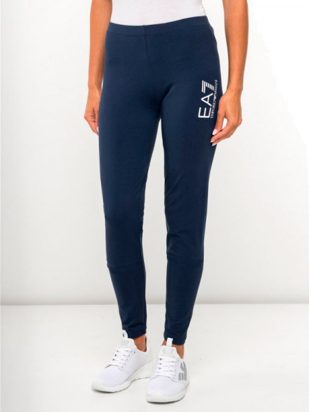 Лосины EA7 JERSEY_LEGGINGS 6GTP53-TJ01Z-1554 р.XS голубой