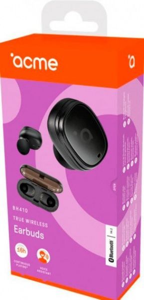 Наушники Acme BH410 True wireless in-ear headphones black 