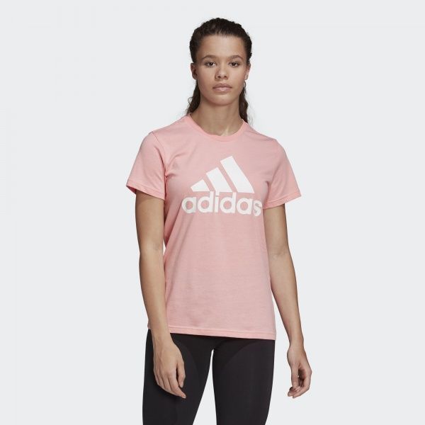 Футболка Adidas W BOS CO TEE FQ3239 XS рожевий