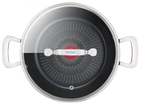 Сотейник с двумя ручками и крышкой Unlimited 26 см G2557172 Tefal