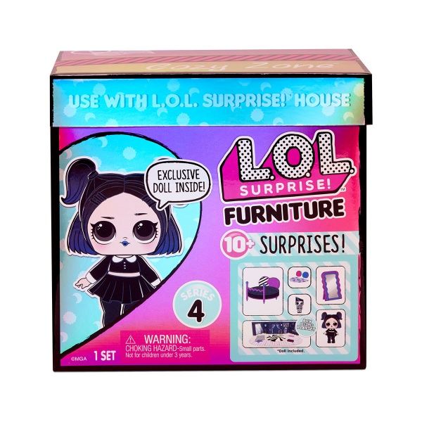 Набор с куклой L.O.L. Surprise! серии Furniture_Леди-Сумерки