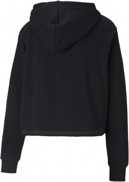 Джемпер Puma Amplified Cropped Hoodie 58590901 р. XS чорний