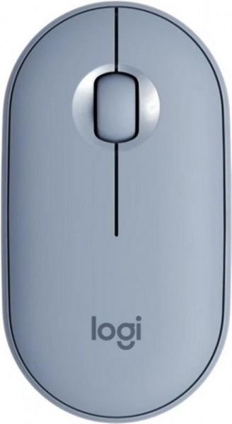 Мышка Logitech Pebble M350 Blue grey (L910-005719)