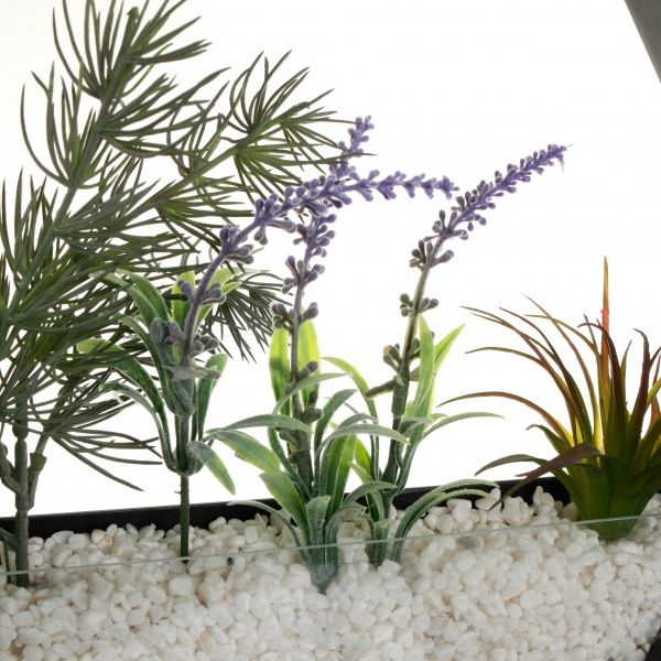 Декор настенный Nature шестиугольный 34,5x30 см черный 